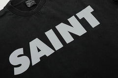 Saint Michael Logo Printed T-Shirt