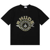 RHUDE Black Caviar Graphic T-Shirts