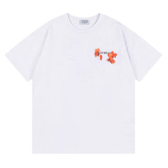 Off White Arrow Pattern Printed T-Shirt