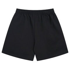 Balenciaga Logo Embroidered Knit Shorts