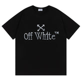 Off White Logo Pattern Printed T-Shirt
