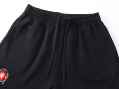 Balenciaga Logo Embroidered Knit Shorts
