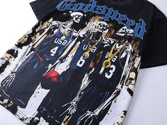 Godspeed Skeletons DreamTeam T-Shirts #1023