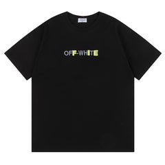 Off White Logo Pattern Printed T-Shirt