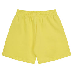 Balenciaga Logo Printed Knit Shorts