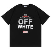 Off White Logo Pattern Printed T-Shirt