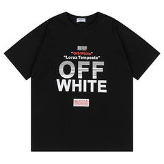 Off White Logo Pattern Printed T-Shirt