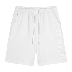 Balenciaga Logo Printed Knit Shorts