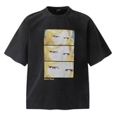 Saint Michael Face Pattern Printed T-Shirt