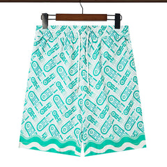 Casablanca Multi Color Printed Short #367