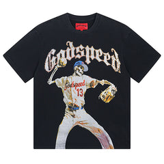 Godspeed Skeletons Athlete T-Shirts #1003