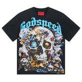 Godspeed Skeletons Rose T-Shirts #1001