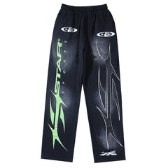 Hellstar Studios Washed Distressed Sweatpant