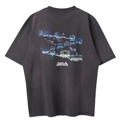 Saint Michael × Saint Seiya Short Sleeve T-shirt