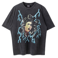 Saint Michael Medusa Short sleeve T-shirt