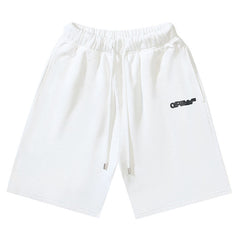 Off-White Logo Arrows Printed Shorts