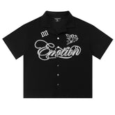 MIXED EMOTION Embroidery Tee