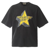 Gallery Dept 1989 City Logo Limited Crack Five-Pointed Star T-Shirts