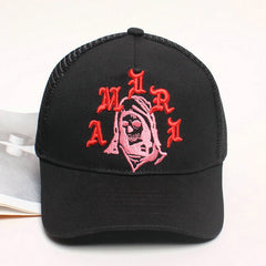 AMIRI Logo Trucker Caps