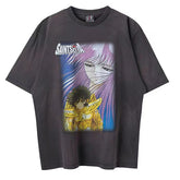 Saint Michael × Saint Seiya Short Sleeve T-shirt