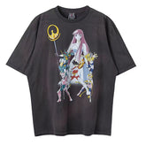 Saint Michael × Saint Seiya Short Sleeve T-Shirt