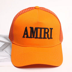 AMIRI Logo Trucker Caps