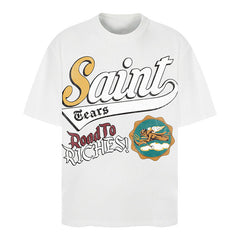 Saint Michael Graphic Printed T-Shirt