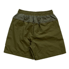 RHUDE Colorblock Embroidered Letters Shorts