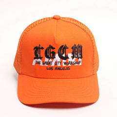AMIRI Logo Trucker Caps