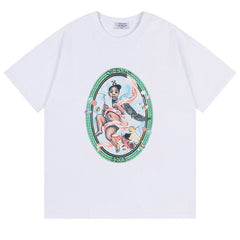 Off White Fresco Oval T-Shirts