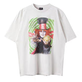 Saint Michael x DisneyI Mad Hatter Short Sleeve T-Shirt