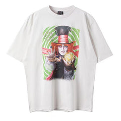 Saint Michael x DisneyI Mad Hatter Short Sleeve T-Shirt