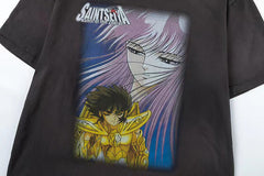 Saint Michael × Saint Seiya Short Sleeve T-shirt