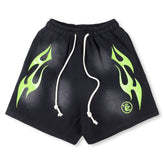 Hellstar Flame Shorts