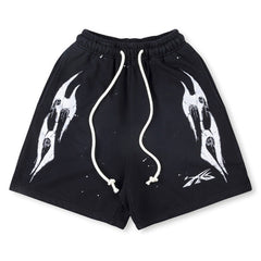 Hellstar Halloween Sport Logo Shorts