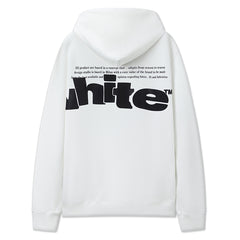 Off-White Kids Type Graphic Cotton Hoodie