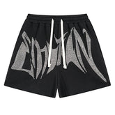 MIXED EMOTION Rhinestone Shorts