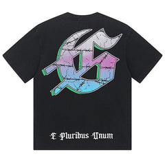 Godspeed Skeletons Pattern Printed T-Shirts #1037