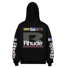 Rhude Petrol Patch Hoodie