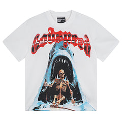 Godspeed Skeletons Pattern Printed T-Shirts #3035