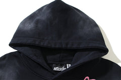 Hellstar Graffiti Meteor Flame Letters Hoodie