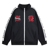 MIXED EMOTION Cupid Embroidery Pattern Jacket