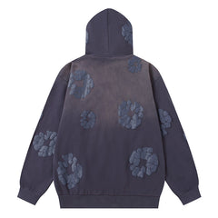 Denim Tears kapok Flower Pattern Printed Hoodie
