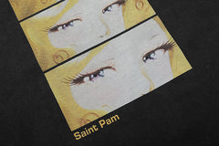 Saint Michael Face Pattern Printed T-Shirt