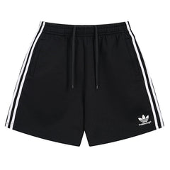 Balenciaga Logo Embroidered Knit Shorts