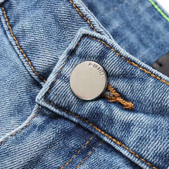 AMIRI Varsity Denim Shorts #2009