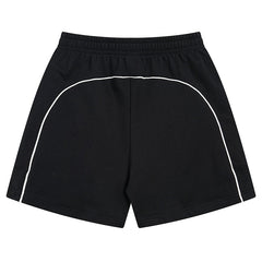 Balenciaga Logo Embroidered Knit Shorts