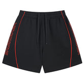 Balenciaga Logo Embroidered Knit Shorts