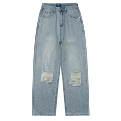 MIXED EMOTION Rhinestones Jeans