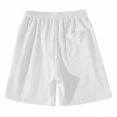 Balenciaga Logo Printed Knit Shorts